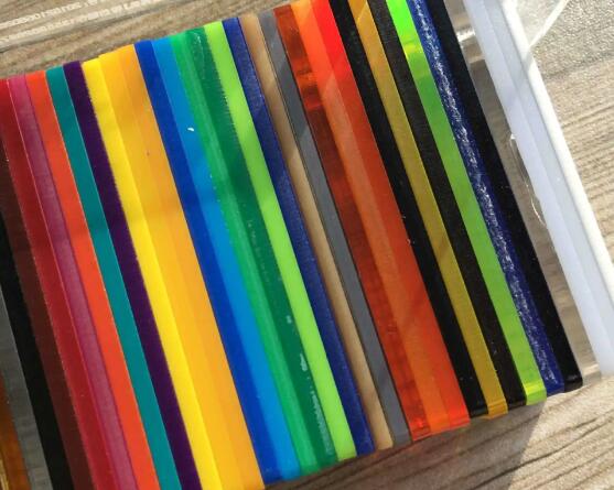 亞克力板色卡45個都有什么顏色？