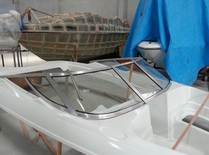 汽艇前擋風(fēng)玻璃PC板，游艇玻璃亞克力板